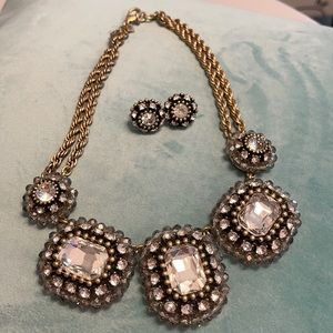 Banana Republic Necklace and Earrings